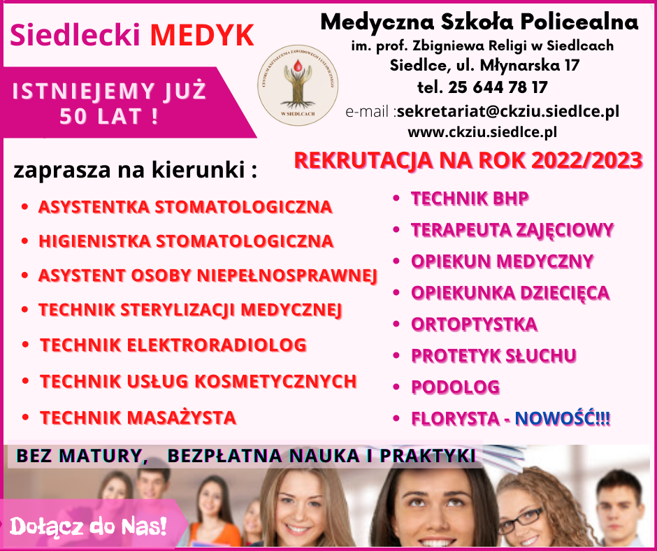 oferta bezpłatnych kierunków